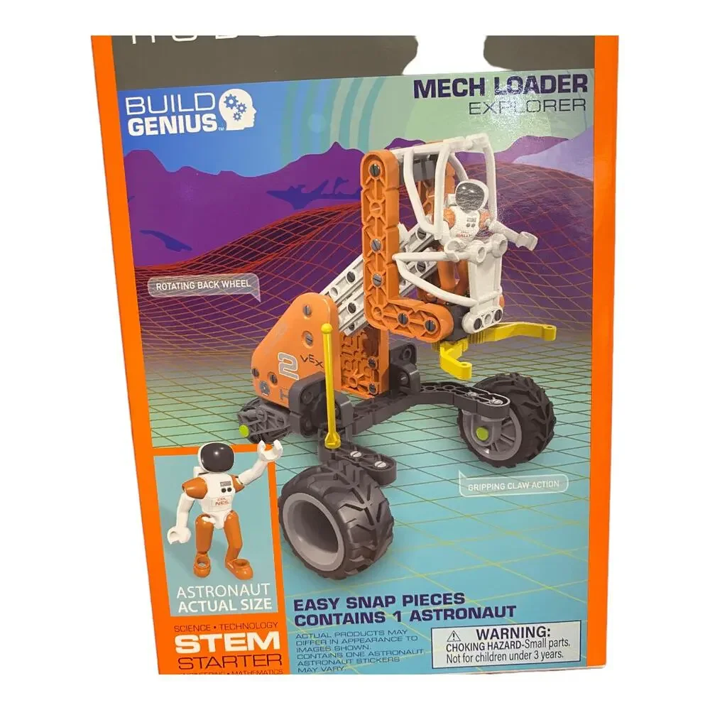 Hexbug Vex Mech Loader Explorer STEM Starter Construction Kit 70+ Pieces New
